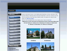 Tablet Screenshot of kath-hbs.de